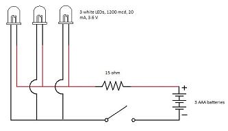 bike light schem